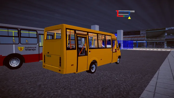 Mod GAZ Ruta 25 - Detalhes e Acabamento (Proton Bus Simulator)