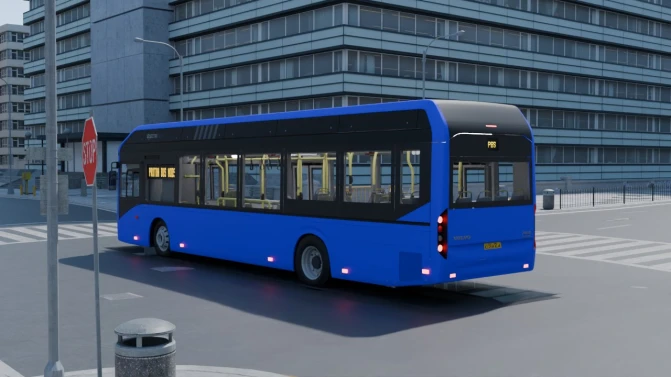 Mod Volvo 7900 — European Low-Floor City Bus Mod for PBS - Interior e Painel (Proton Bus Simulator)