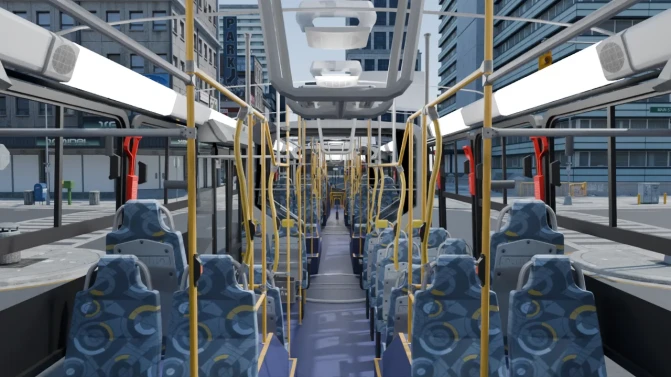 Mod Caio Mondego LA Volvo B9SALF — Biarticulated Mod - Detalhes e Acabamento (Proton Bus Simulator)