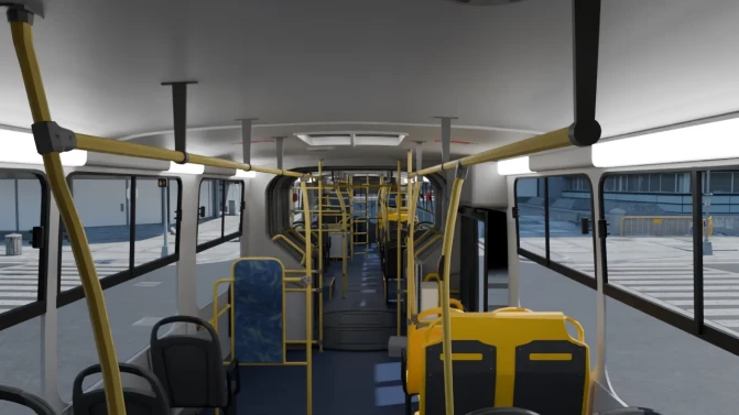 Mod Busscar Urbanuss Pluss Volvo B12M — Biarticulated Mod - Detalhes e Acabamento (Proton Bus Simulator)