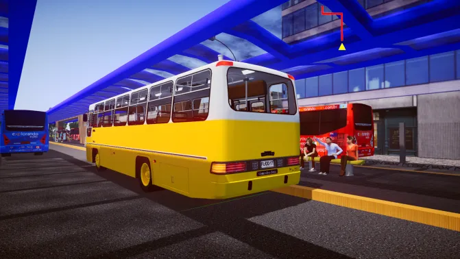 Mod Inrecar Sagitário (MB OF-1318) – Classic Chilean "Liebre" Bus Mod - Interior e Painel (Proton Bus Simulator)