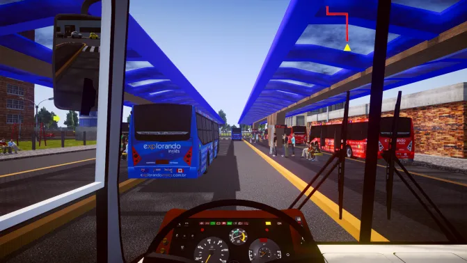 Mod Inrecar Sagitário (MB OF-1318) – Classic Chilean "Liebre" Bus Mod - Detalhes e Acabamento (Proton Bus Simulator)