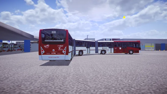 Mod Caio Top Bus 2004 Volvo B12M - Interior e Painel (Proton Bus Simulator)
