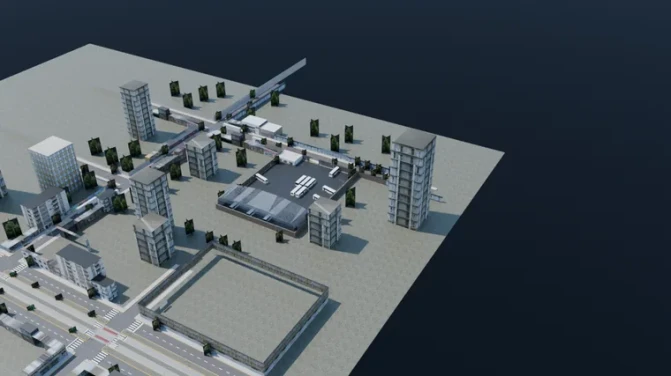 Mapa Tintillo Map — Argentine City Map for Proton Bus Simulator - Ruas e Paisagem (Proton Bus Simulator)