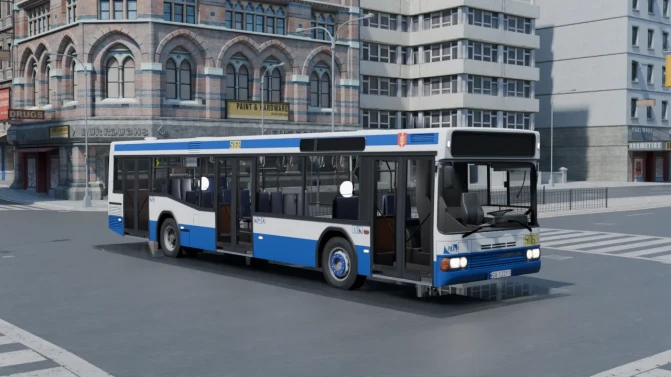 Mod Neoplan N40XX Pack — 4-Variant German Low-Floor Bus Mod - Vista Principal/Lateral (Proton Bus Simulator)