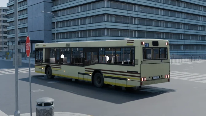 Mod Neoplan N40XX Pack — 4-Variant German Low-Floor Bus Mod - Interior e Painel (Proton Bus Simulator)
