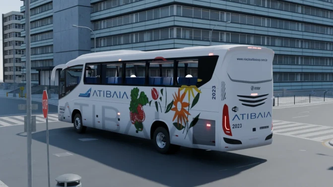 Mod Irizar i8 Mercedes-Benz OC500 – Coach Mod for PBS - Interior e Painel (Proton Bus Simulator)