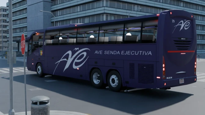 Mod Irizar New Century 6x2 MAN – Mexican Coach Mod - Interior e Painel (Proton Bus Simulator)