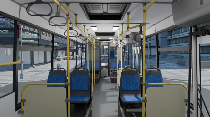 Mod NefAZ 5299-10-33 — Russian Suburban City Bus Mod - Detalhes e Acabamento (Proton Bus Simulator)