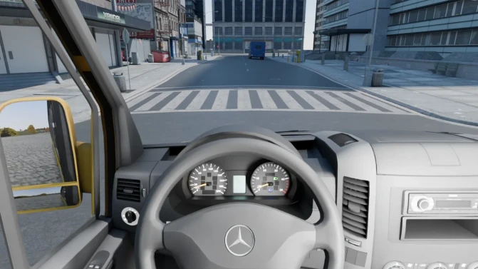Mod Mercedes-Benz Sprinter W906 — Shuttle Minibus Mod - Detalhes e Acabamento (Proton Bus Simulator)