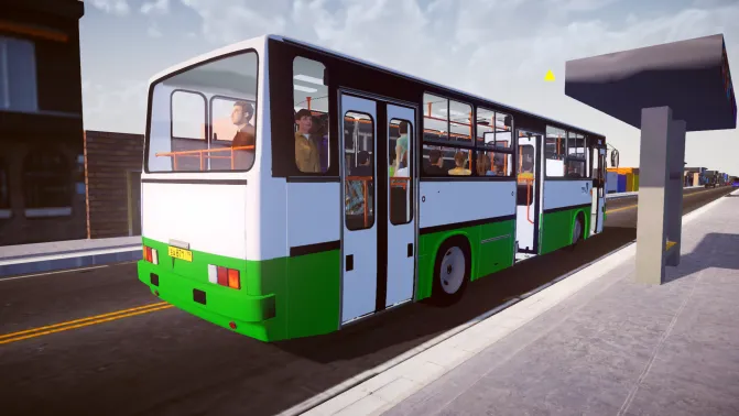 Mod Hungary Ikarus 263 bus - Interior e Painel (Proton Bus Simulator)