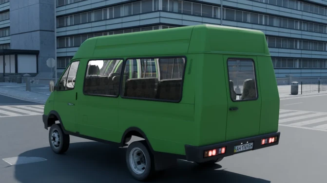 Mod Ruta SPV-15 — Ukrainian GAZelle Marshrutka Mod - Interior e Painel (Proton Bus Simulator)