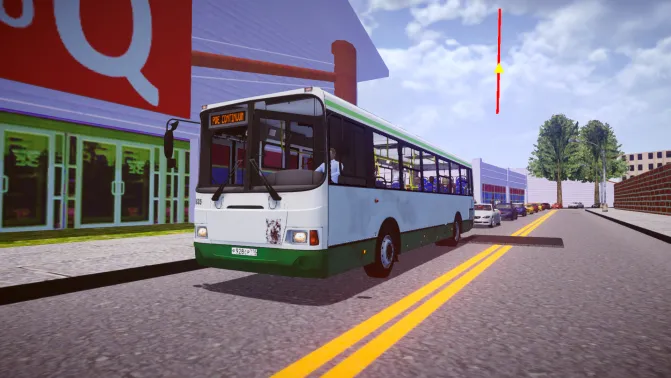 Mod Liaz 5293 Low Entry Bus - Vista Principal/Lateral (Proton Bus Simulator)