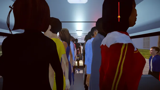 Mod Mitsubishi Fuso Rosa - Detalhes e Acabamento (Proton Bus Simulator)