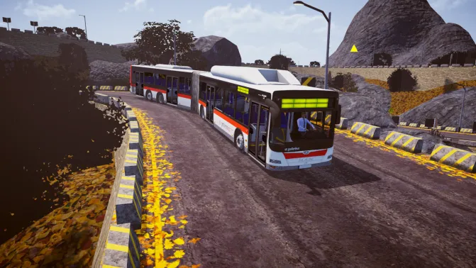 Mod MAN Lion's City GXL (A43) – 20.5m 4-Axle Bus Mod Download - Vista Principal/Lateral (Proton Bus Simulator)