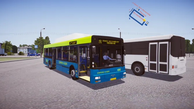 Mod MAN A21 NL263 CNG and Diesel Caetano - Vista Principal/Lateral (Proton Bus Simulator)