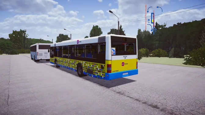 Mod MAN A21 NL263 CNG and Diesel Caetano - Interior e Painel (Proton Bus Simulator)