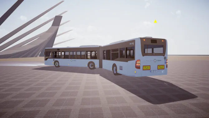 Mod Mercedes-Benz Citaro O530G Facelift - Interior e Painel (Proton Bus Simulator)