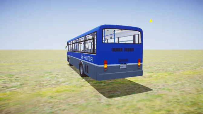 Mod Hyundai Super Aerocity - Interior e Painel (Proton Bus Simulator)