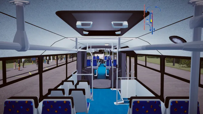 Mod Mercedes-Benz O345K - Detalhes e Acabamento (Proton Bus Simulator)