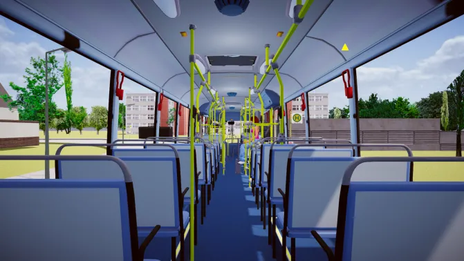 Mod Mercedes-Benz Caio Millenium I O-400 BRT - Detalhes e Acabamento (Proton Bus Simulator)