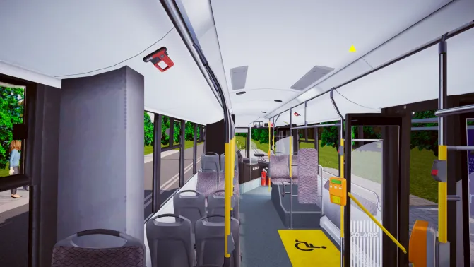 Mod Solaris Urbino Electric - Detalhes e Acabamento (Proton Bus Simulator)