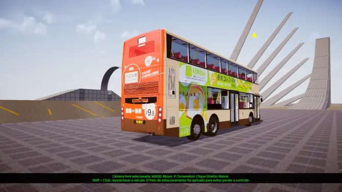 Mod AlexanderDennis Enviro 500 - Interior e Painel (Proton Bus Simulator)