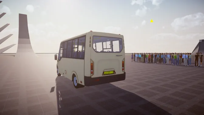 Mod GAZ-A64R42 - Interior e Painel (Proton Bus Simulator)
