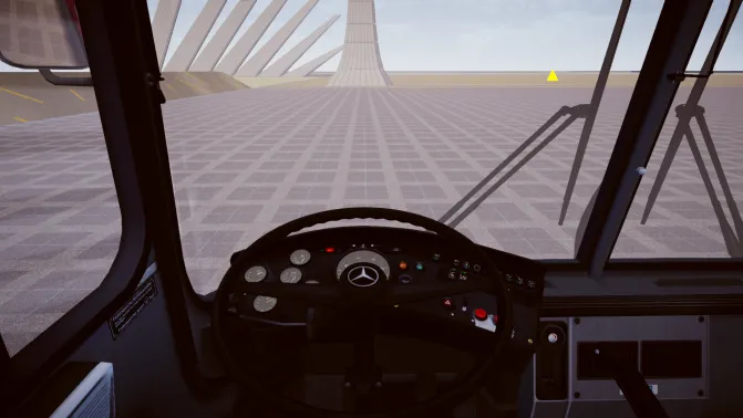 Mod Mercedes-Benz O307 (Manual Gear) – Classic Intercity Bus Mod Download - Detalhes e Acabamento (Proton Bus Simulator)