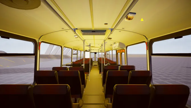 Mod Mercedes-Benz O307 (Manual Gear) – Classic Intercity Bus Mod Download - Detalhes e Acabamento (Proton Bus Simulator)