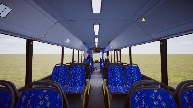 Mod MAN Lion's City C (A36) – 13.7m 3-Axle Bus Mod Download - Detalhes e Acabamento (Proton Bus Simulator)