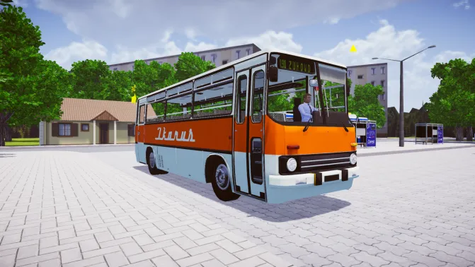 Mod Ikarus 211 - Vista Principal/Lateral (Proton Bus Simulator)