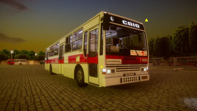 Mod Caio Vitória Scania - Vista Principal/Lateral (Proton Bus Simulator)