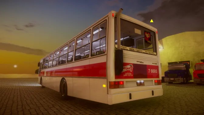 Mod Caio Vitória Scania - Interior e Painel (Proton Bus Simulator)