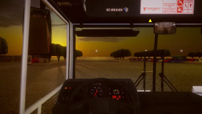 Mod Caio Vitória Scania - Detalhes e Acabamento (Proton Bus Simulator)
