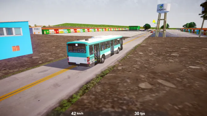 Mapa Ceará Extremo II - Cenário e Detalhes (Proton Bus Simulator)